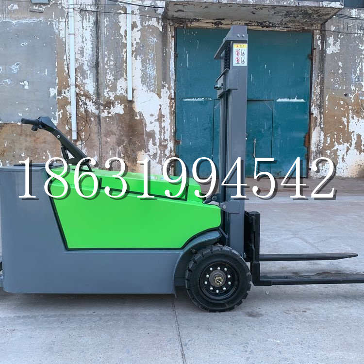 岑溪市小型电动叉车1吨2吨步行站驾式电瓶堆高充电装卸车液压升降车铲车